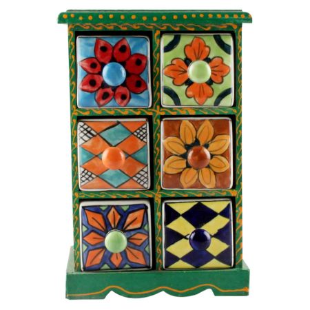 Spice Box-1455 Masala Rack Container Gift Item